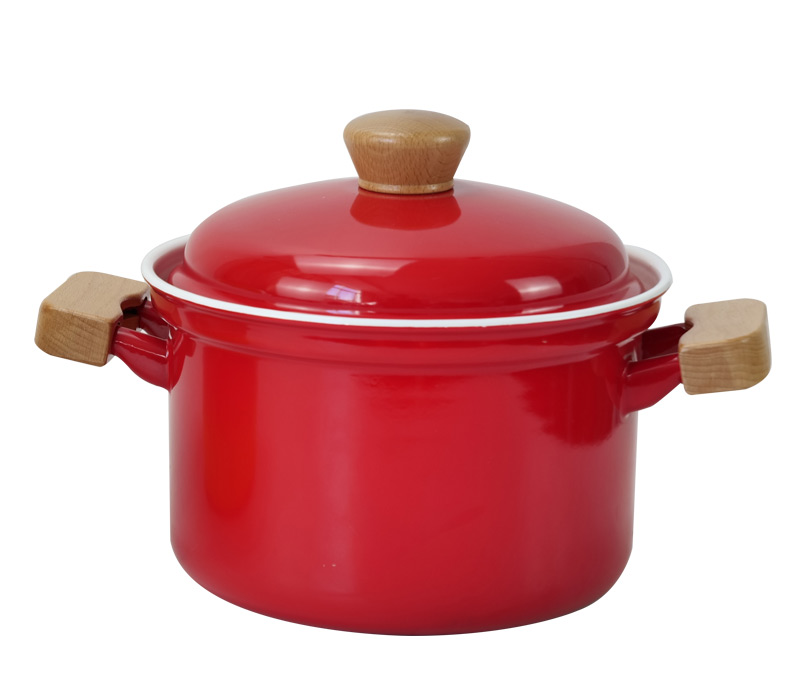 Double handle pot