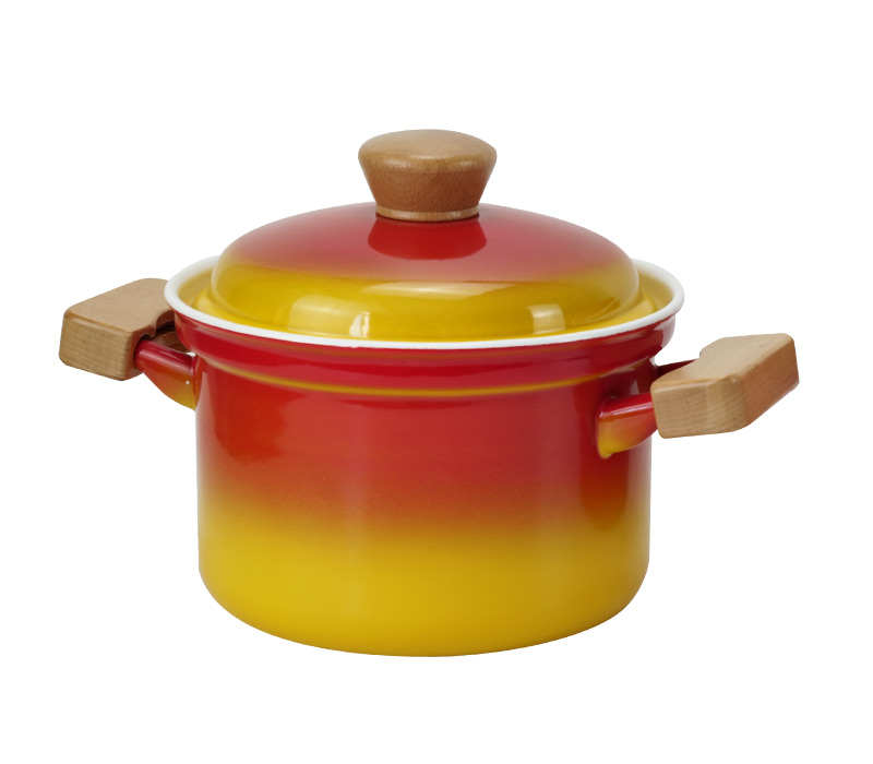 Double handle pot