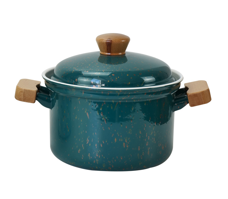 Double handle pot