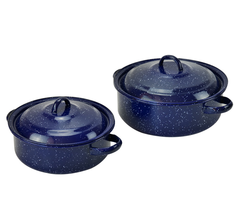 Double handle pot